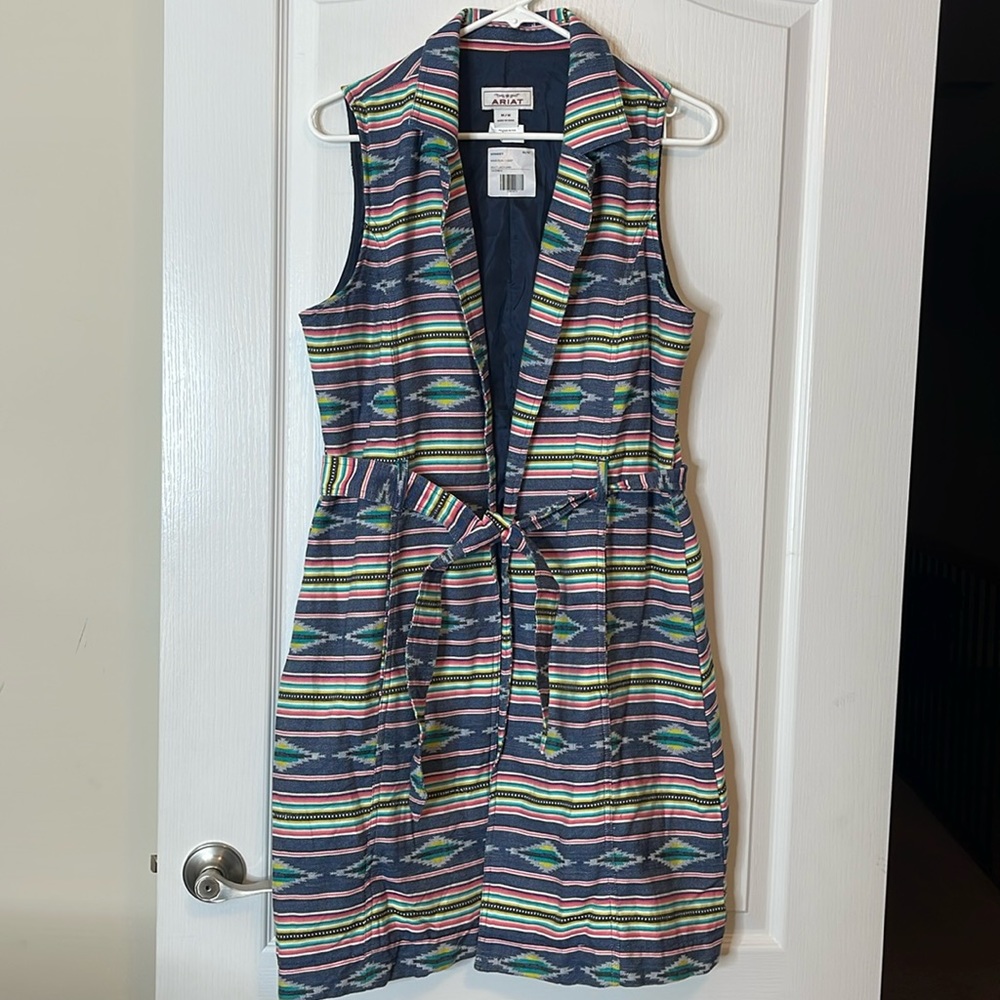 Ariat Dusty Vest in Multi Jacquard Medium